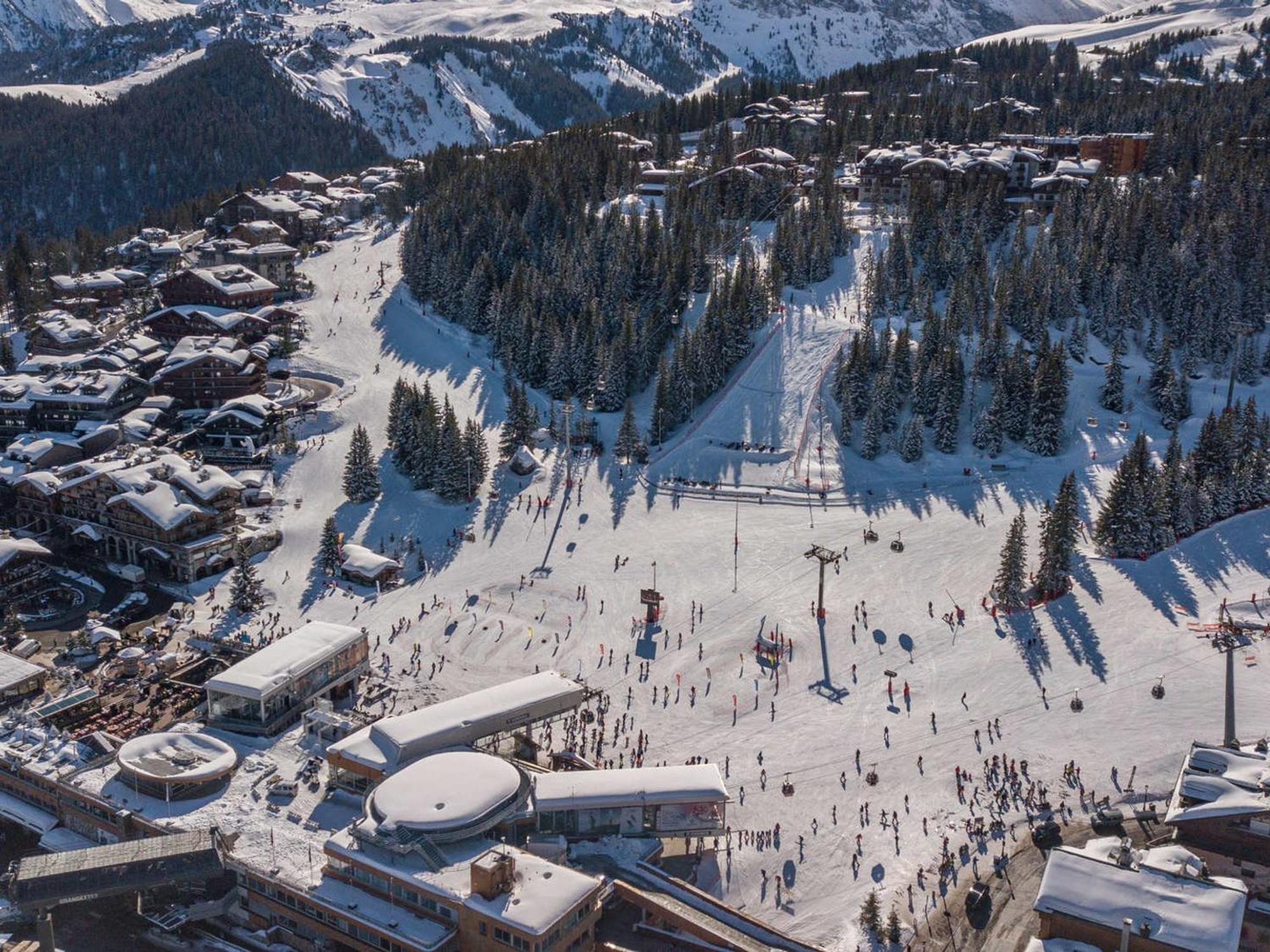 Appartement Renove Avec Acces Direct Aux Pistes, 3 Chambres, Courchevel 1850 - Fr-1-564-75 Exterior photo